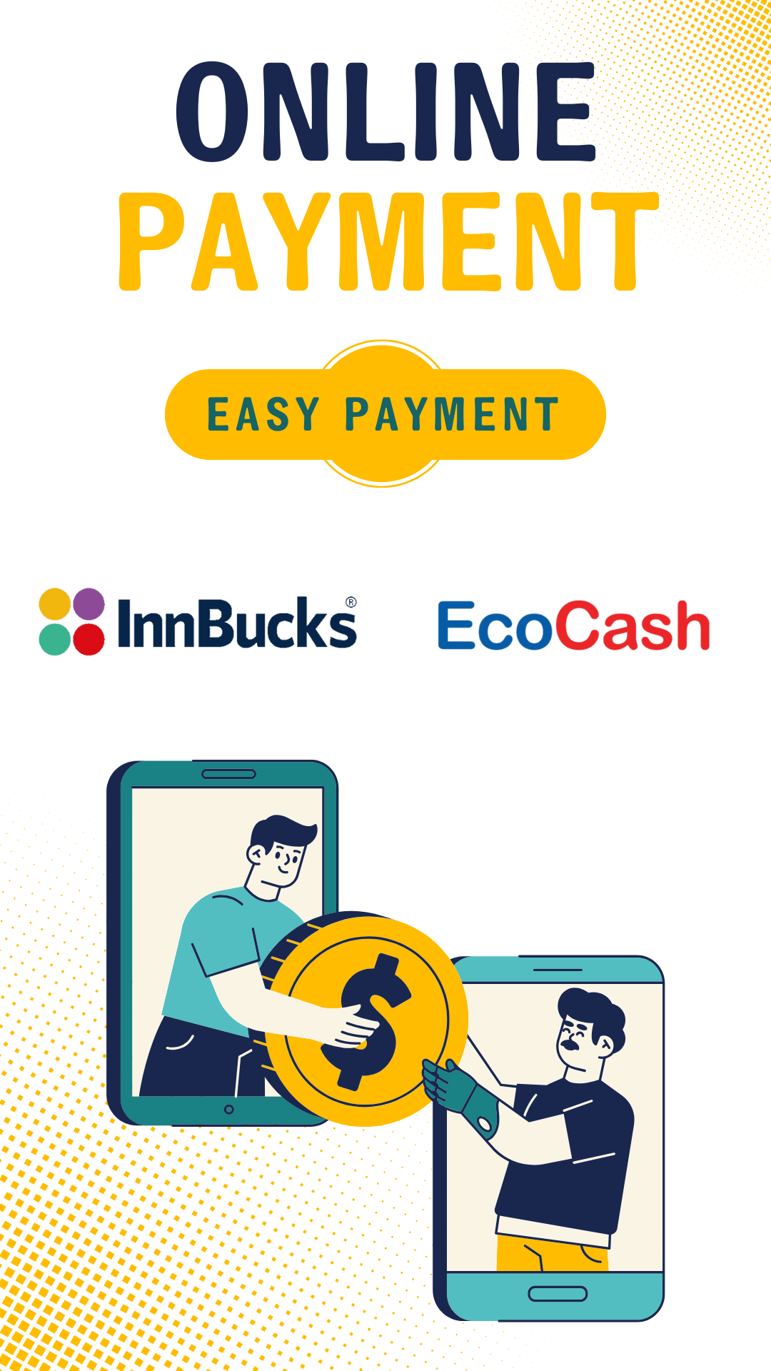 Currently supported payment methods
